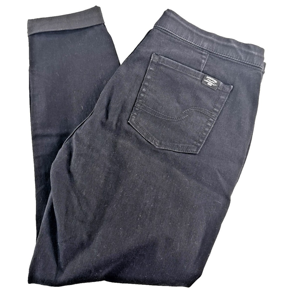 Levi Strauss Jogger Pants Mens W30 Black Signature Gold Casual Athletic Stretch